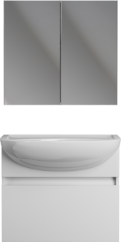 Мебель для ванной DIWO Тула 65 подвесная, с сифоном