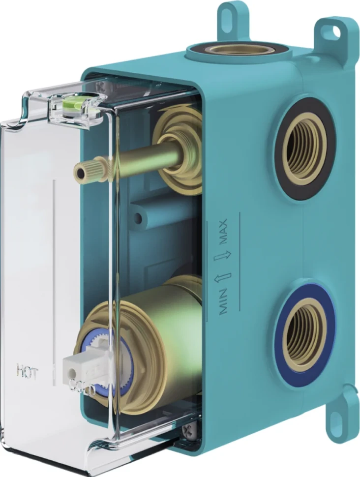 Встраиваемый смеситель для душа и ванны Plumberia Selection Ixo XO1901CR С ВНУТРЕННЕЙ ЧАСТЬЮ, хром