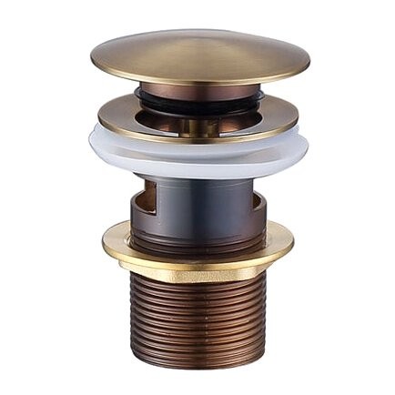 Смеситель для раковины Caprigo Adria Uno 02-522-vot с донным клапаном, бронза