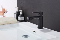 Смеситель для раковины Haiba HB10512-7 черный