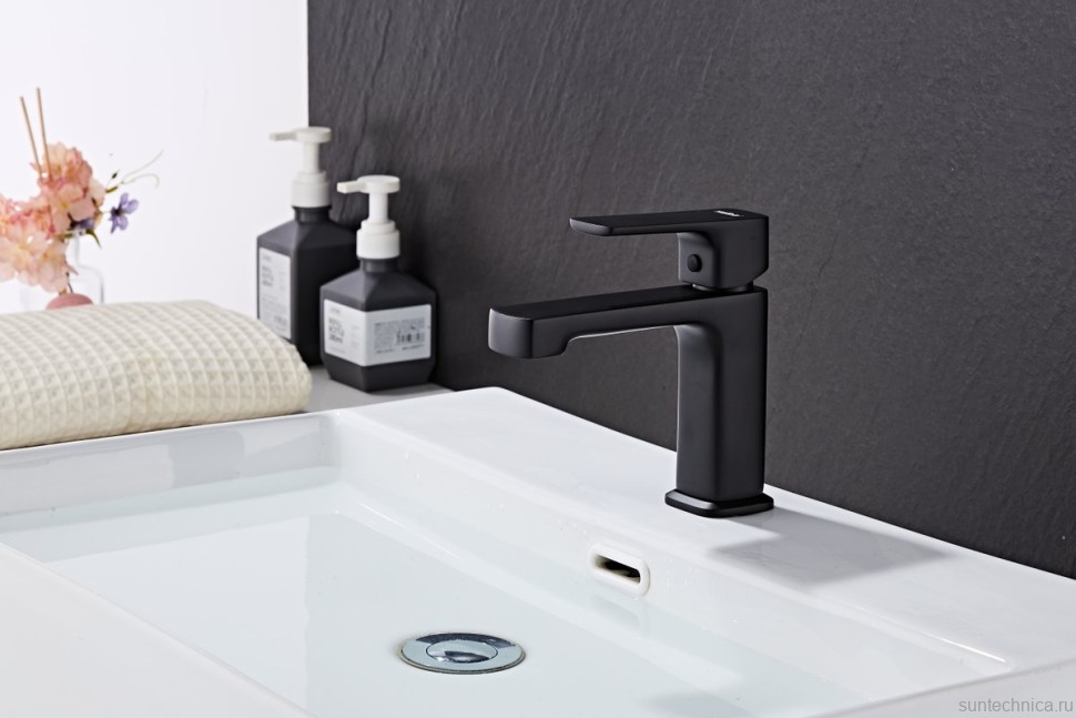 Смеситель для раковины Haiba HB10512-7 черный