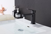 Смеситель для раковины Haiba HB10512-7 черный