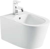 Биде подвесное AQUATEK Оберон AQ0516-00 глянцевое белое