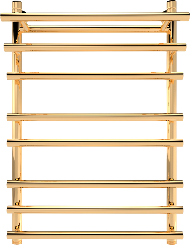 Полотенцесушитель водяной Indigo Just Shelf LJSHW80-50GDK3 золотой