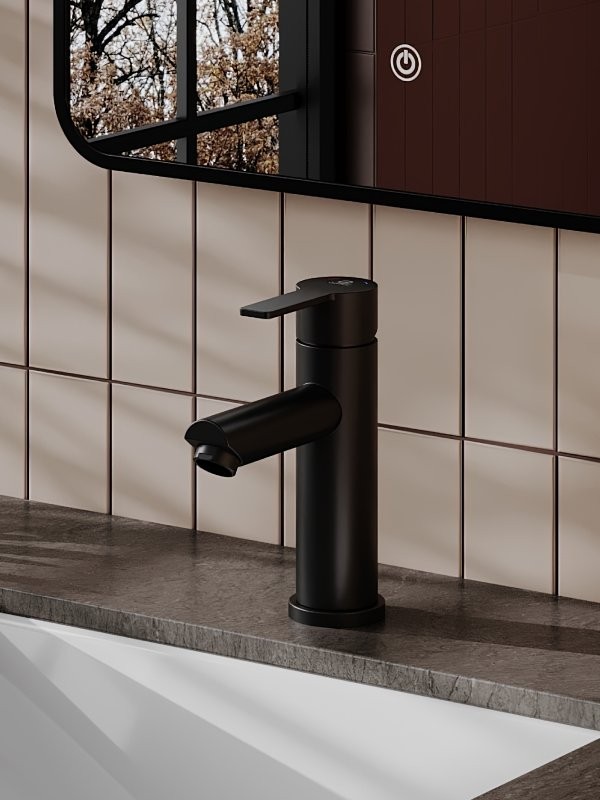 Смеситель для раковины Agger Easy A3102144 черный матовый