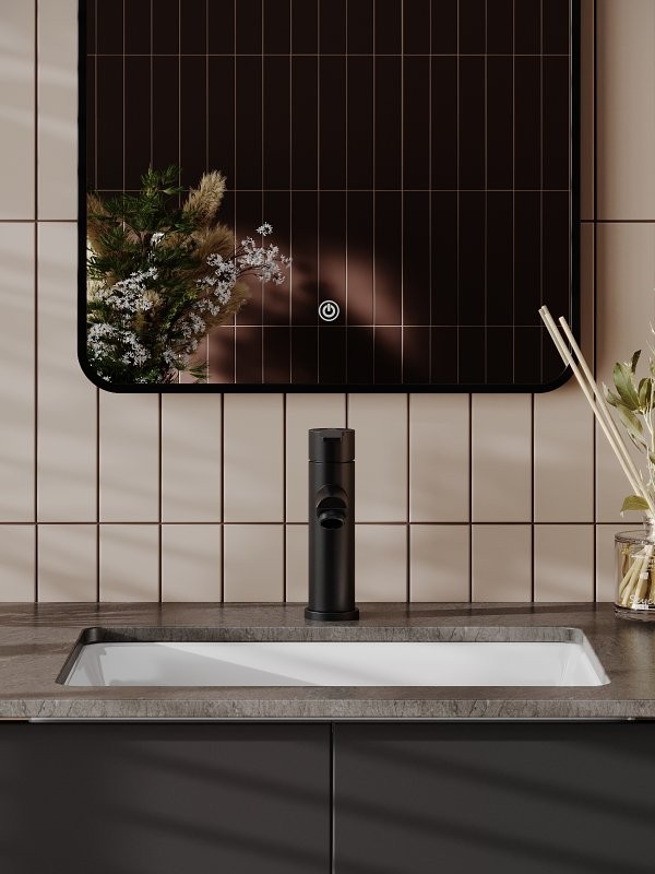 Смеситель для раковины Agger Easy A3102144 черный матовый