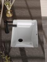 Смеситель для раковины Agger Easy A3102144 черный матовый