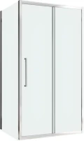 Душевой уголок Abber Schwarzer Diamant AG30120H-S60 120x60, профиль хром, стекло прозрачное
