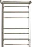 Полотенцесушитель электрический Двин Fs plaza neo 80х50, хром, с полкой