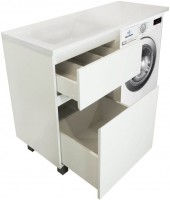 Тумба с раковиной Эстет Dallas Luxe 110 L напольная, 2 ящика