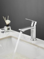 Смеситель для раковины Haiba HB10719 хром Смеситель для раковины Haiba HB10719 хром