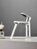 Смеситель для раковины Haiba HB10719 хром Смеситель для раковины Haiba HB10719 хром