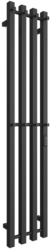 Полотенцесушитель электрический Двин X-4 plaza neo 120х18, матовый черный