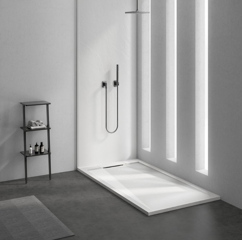 Поддон для душа Esbano LX ESP-LX128W 120х80 см, матовый белый