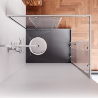 Душевой уголок AM.PM Gem W90G-403-120290-MT 120х90 см