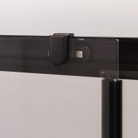 Душевая дверь в нишу RGW Passage PA-017-B 150х195, профиль черный