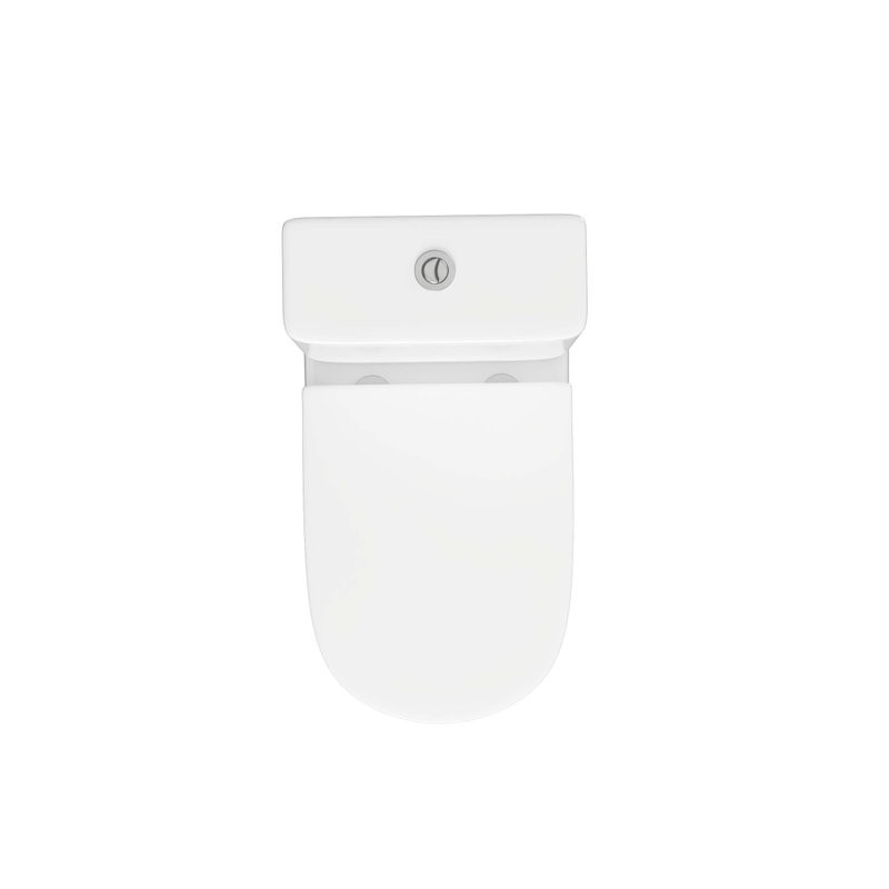 Унитаз-компакт напольный AQUATEK Optima Plus AQ4452-00 безободковый, с микролифтом