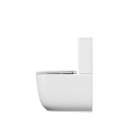 Унитаз-компакт напольный AQUATEK Optima Plus AQ4452-00 безободковый, с микролифтом