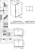 Душевой уголок Radaway Furo KDJ 120x90 R
