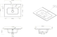Тумба с раковиной BelBagno Kraft 39 50 rovere tabacco Тумба с раковиной BelBagno Kraft 39 50 rovere tabacco