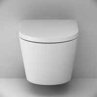 Унитаз подвесной AM.PM X-Joy C851900SC Aquaspin, безободковый, сиденье с микролифтом, глянцевый белый