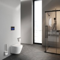 Унитаз подвесной AM.PM X-Joy C851900SC Aquaspin, безободковый, сиденье с микролифтом, глянцевый белый