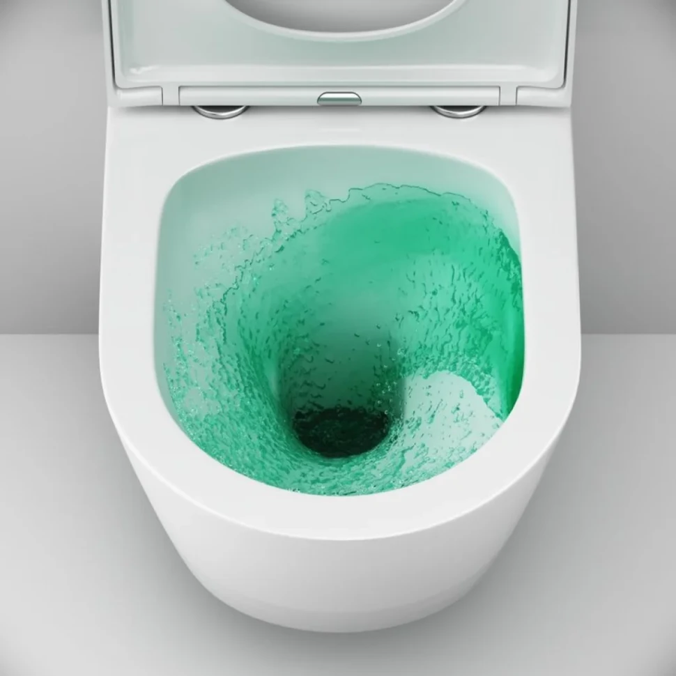 Унитаз подвесной AM.PM X-Joy C851900SC Aquaspin, безободковый, сиденье с микролифтом, глянцевый белый