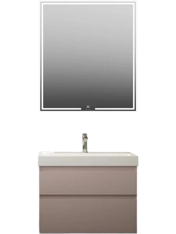 Мебель для ванной комнаты KERAMA MARAZZI Cubo 70 мальва матовая