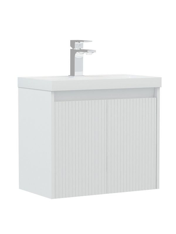 Мебель для ванной комнаты Corozo Блисс 60 подвесная, белая