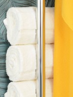 Полотенцесушитель электрический Сунержа Локон 00-0888-1612 160x10 см, подключение слева, скрытое подключение слева, глянцевый хром, I-образный