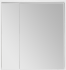 Зеркало-шкаф STWORKI Хельсинки 80 с подсветкой светодиодной, белое, прямоугольное, российское