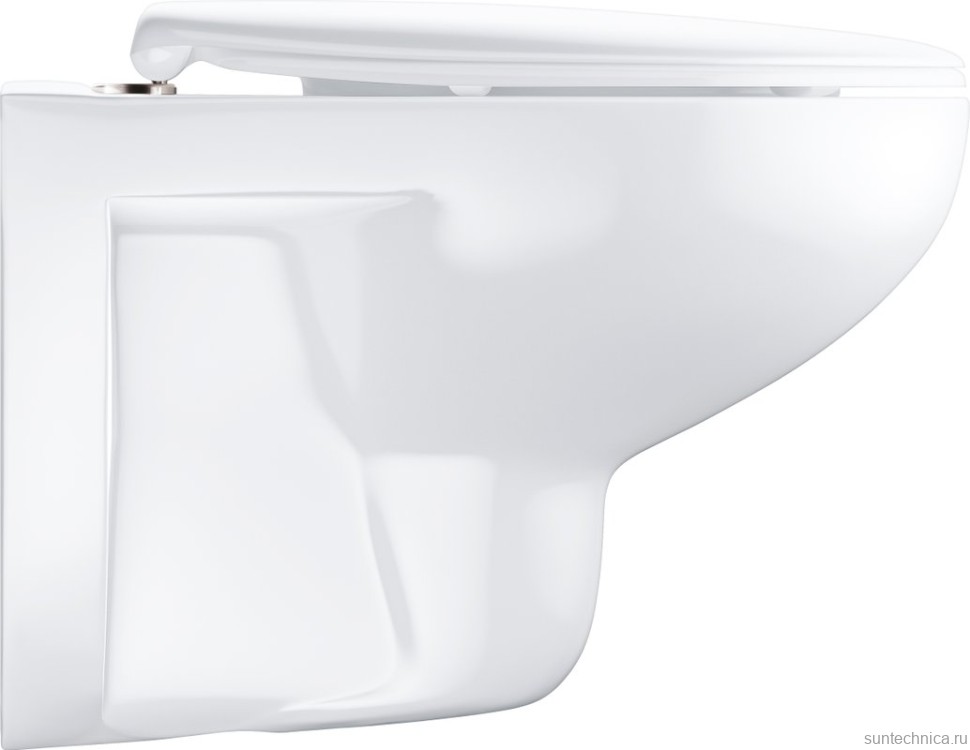 Унитаз подвесной Grohe Bau Ceramic 39351000 безободковый, альпин-белый
