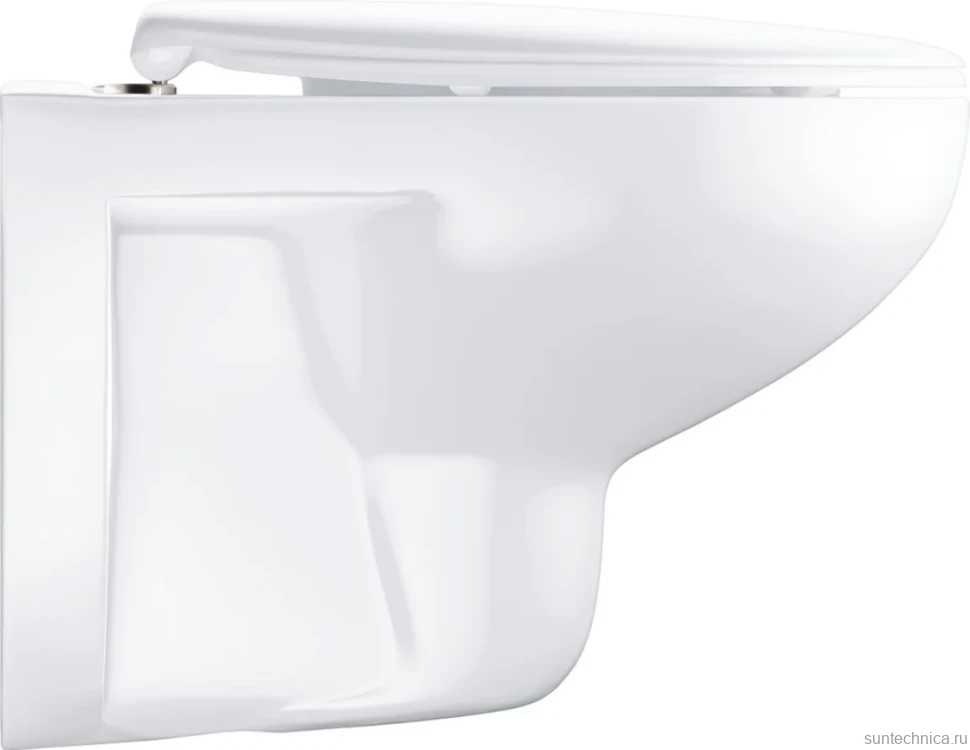 Унитаз подвесной Grohe Bau Ceramic 39351000 безободковый, альпин-белый