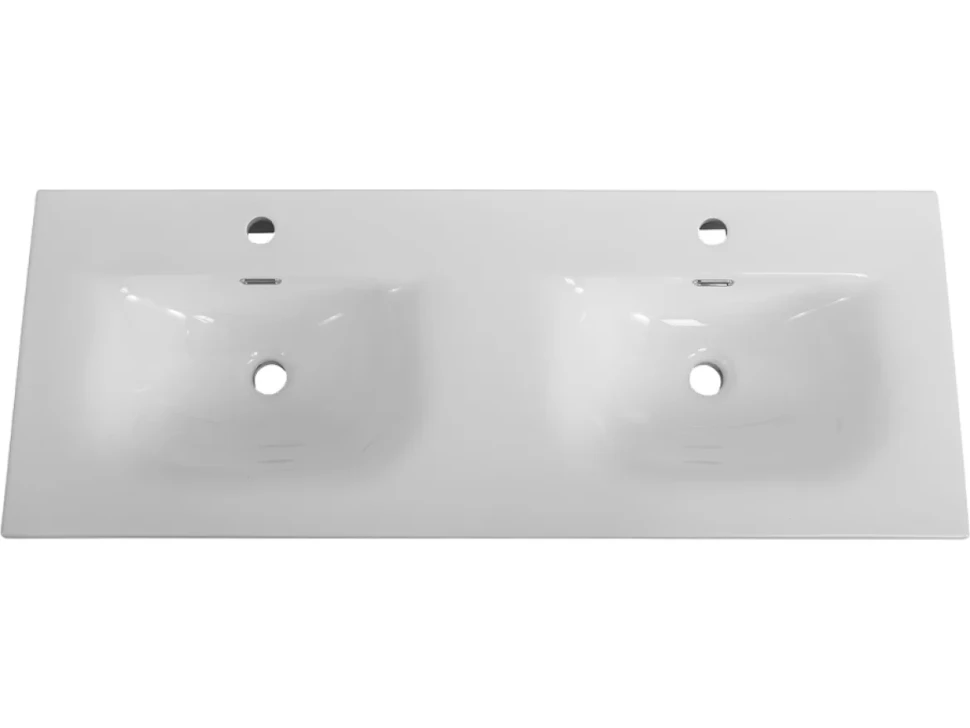 Мебель для ванной комнаты BelBagno Etna 120 для двоих, rovere moro, раковина BB-8099-120-2