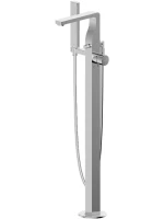 Напольный смеситель для ванны с душем Bravat Arc F66061C-B3-ENG хром Напольный смеситель для ванны с душем Bravat Arc F66061C-B3-ENG хром