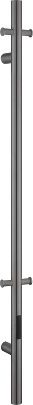 Полотенцесушитель электрический Boheme Uno 726-GM 150x12, gun metal