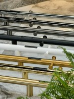 Полотенцесушитель электрический Boheme Uno 726-GM 150x12, gun metal