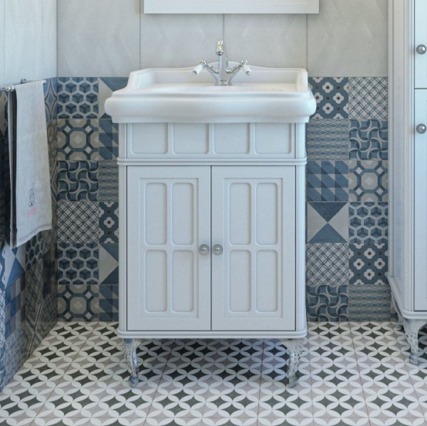 Тумба с раковиной Caprigo Borgo 60 белая