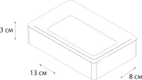 Мыльница Fixsen Dony FX-232-4 Мыльница Fixsen Dony FX-232-4