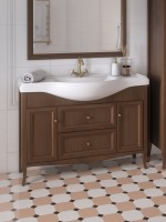 Тумба с раковиной Caprigo Лион 120 орех античный Тумба с раковиной Caprigo Лион 120 орех античный