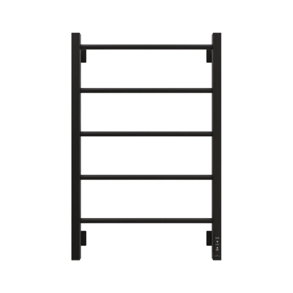 Полотенцесушитель электрический Grota Simple K RAL9005 EL 53х80, матовый черный