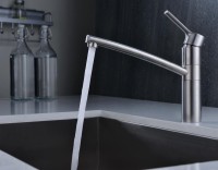 Смеситель для кухни Emar Steel ЕС - 3011 сатин Смеситель для кухни Emar Steel ЕС - 3011 сатин