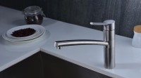 Смеситель для кухни Emar Steel ЕС - 3011 сатин Смеситель для кухни Emar Steel ЕС - 3011 сатин