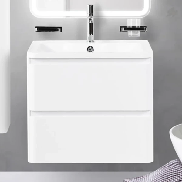 Тумба под раковину BelBagno Albano 70 подвесная, bianco lucido