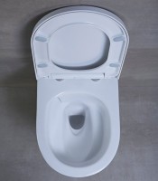 Унитаз подвесной beWash Bogen 88393201 безободковый с микролифтом, белый