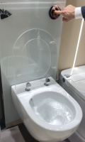 Унитаз подвесной beWash Bogen 88393201 безободковый с микролифтом, белый
