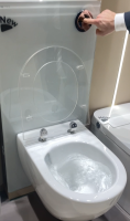 Унитаз подвесной beWash Bogen 88393201 безободковый с микролифтом, белый