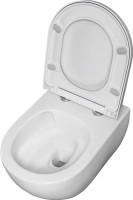 Унитаз подвесной beWash Bogen 88393201 безободковый с микролифтом, белый