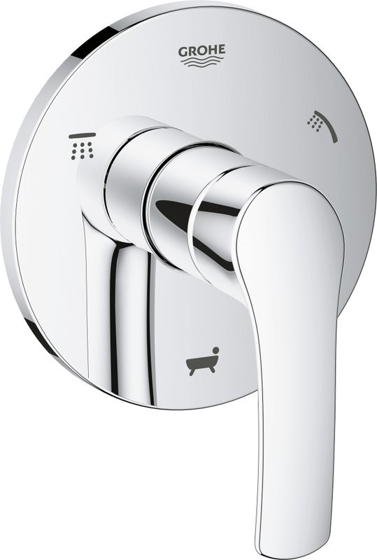 Переключатель потоков Grohe Eurosmart 19972002, на три потребителя