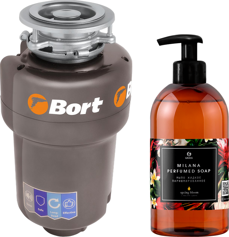 Измельчитель отходов Bort Titan Max Power FullControl + жидкое мыло